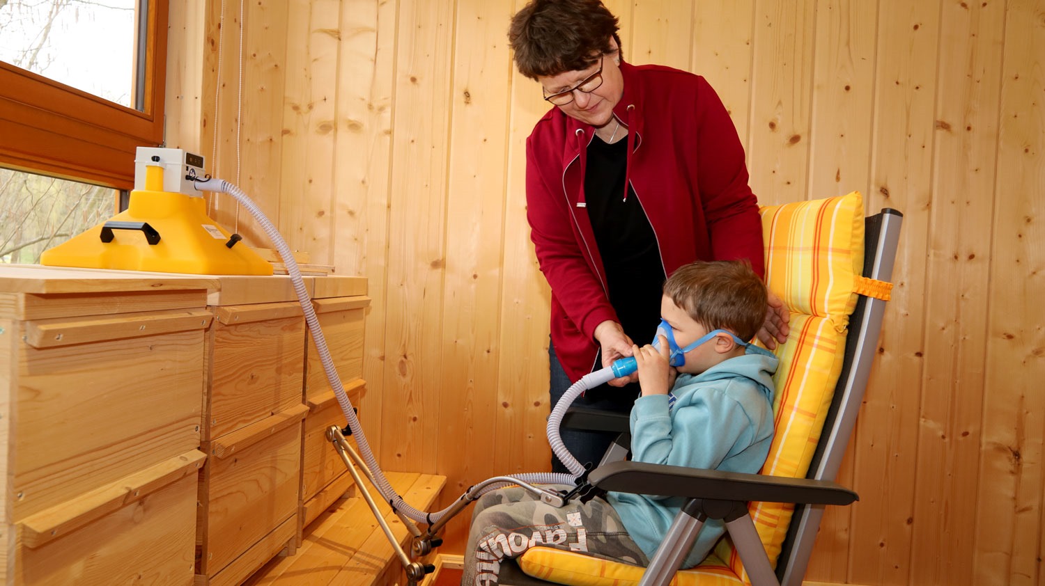 Bienenstocklufttherapie